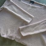 Wooden Ships Crew Sweater Light Pink Cotton M/L Photo 4