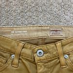 AG Adriano Goldschmied Mustard Gold The Quinn Crop Photo 5