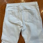 EXPRESS  White Mid-Rise Legging Jeans Size 8R Skinny Stretch Denim Photo 4