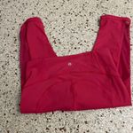 Lululemon Sun Runner Crop *17" Fuchsia Pink 6 Photo 8