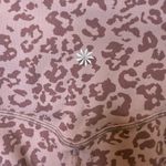 Athleta Dusty Pink Leopard Elation Ultra High Rise Tights Leggings Size Medium Photo 4