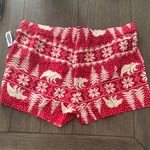 Old Navy NWT  Red and White Knit Shorts L / E30 Photo 4