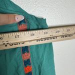 Sundance Dress Womens Small Green Embroidered Boho Maxi Tassel Tie Modal Beach Photo 7