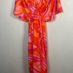 TCEC  Size Large Maxi Dress Bonnie Bennett Core Orange Photo 3