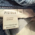 Pistola  Cassie Super High Straight Jeans in Paloma Distressed size 26 Photo 9