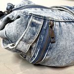 Blue Denim Hobo Bag Casual Crossbody Shoulder Purse Y2K Photo 5