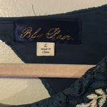 Blue Rain Floral  Blue Top Photo 1