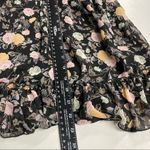 Luxe Apothetique LUXE APOTHETIQUE, Floral, black, pink, yellow, green, Small, Strapless Dress Photo 5