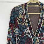 Missoni Vintage  For Neiman Marcus Women's Multicolor Abstract Cardigan Sweater M Photo 2