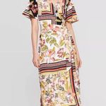 Who What Wear NWOT  Printed Wrap Dress Photo 0