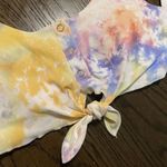 Body Glove  illusion Kate tie dye bikini swim top, M NWT Photo 1