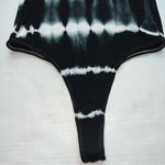 Olivaceous tie dye strappy v neck bodysuit in size medium Photo 5