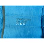 Scandinavian Explorer Down Jacket Women S Blue Ultra Light Quilted Puffer Hoodie Photo 5