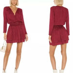 Rails  Jasmine Red Mini Smock Dress in Messina Stripe Womens Small Photo 1