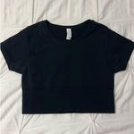 Aerie  Offline Crop Top Black Photo 1
