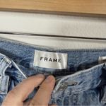 frame denim FRAME Women’s Le Super High Rise Denim Shorts in Rhode Blue Size 27 Photo 6