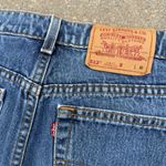 Levi's Vintage 90’s 512 Slim Fit Tapered Leg Mom Blue Jeans Stone Washed 14 Reg Photo 3