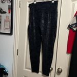 Spanx 💖  Black Camo Faux Leather Leggings Photo 2