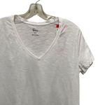 Felina Slub Jersey V Neck Tee Shirt White Womens Size Medium Photo 4
