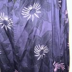 Omika Dark Purple and Pink Floral Blouse Photo 2