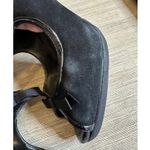 White House | Black Market  Peep toe suede leather Arianna bow heels size 6.5 Photo 12