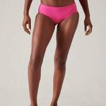 Athleta New XL Clean Full Bikini Bottom Tulip Pink X-Large Photo 0
