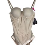 Maidenform NWT Cream Ultra-Firm Convertible Body Shaper Womens 34C Neutral Photo 0