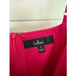 Lulus Women’s Small Hot Pink Bow What a Gift Dress New Photo 4