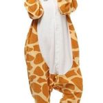 Giraffe Onesie Costume Gold Size M Photo 0