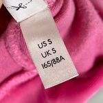 Anthropologie Saturday Sunday Merida Velvet Sweatshirt Top Hot Pink Size Small Photo 6