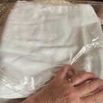 Woman Within NWT size 30WP  white elastic waist cotton capris. Photo 3