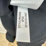 Madewell  Seamed Squareneck Midi Dress Minimalist Jet Black Classic US 0 NWT Photo 9