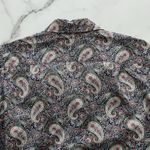 Morris Lady Liberty print Paisley blouse Sz 36 Countryside chic Feminine Shirt Photo 7