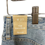 Madewell The Dadjean Destroyed Edition Jeans Dustin Wash Size 27 Photo 11