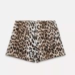 ZARA Collection Animal Print Shorts Photo 2