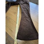 Forever 21  Corduroy Pants Women Size Medium Flared Leg Chocolate Boho Hippie NWT Photo 4