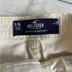Hollister Cream Cargo Shorts Relaxed Fit Cotton Blend Photo 2
