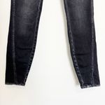 AMO Twist Ink Low Rise Faded Black Skinny Ankle Jeans Casual Stretch Size 24‎ Photo 3