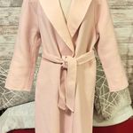 Boutique Light Pink Trench Coat Photo 0
