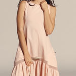 Anthropologie Anthro Daily Practice Hill Up Tiered High- Low Midi Dress. Size M. MSRP $110  Photo 0