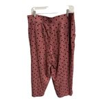 Torrid women's gaucho pants pink with black polka dot size 1x Photo 1