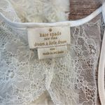 Kate Spade  teal Satin Chemise with Lace 1x Photo 1