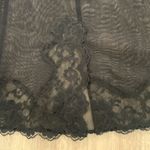 Victoria's Secret Victoria’s Secret Sheer Lace Teddie Size Medium Black Photo 2