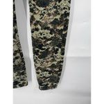 Pilcro  Women's 27 High Rise Skinny Camo Corduroy Pants Button Fly Green Bohemian Photo 9