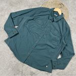 Carhartt Rugged Flex Bozeman Button Down Work Shirt Longsleeve Balsam Green 1X Photo 3