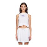 Ganni  x Prince Active Mesh White Top Size XL Photo 1