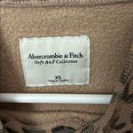 Abercrombie & Fitch  Leopard Puff Sleeve mock neck Sweatshirt XS Photo 2