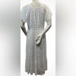 Style & Co . White Floral Midi Dress Photo 3