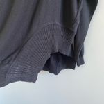 Planet By Lauren G Black Scoop Neck Long Sleeve Sweater One Size Fits All Photo 5