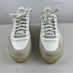 Reebok  Cardi B Club C Chalk White Patent Leather Chunky Sneakers Size 10 EUR 41 Photo 1